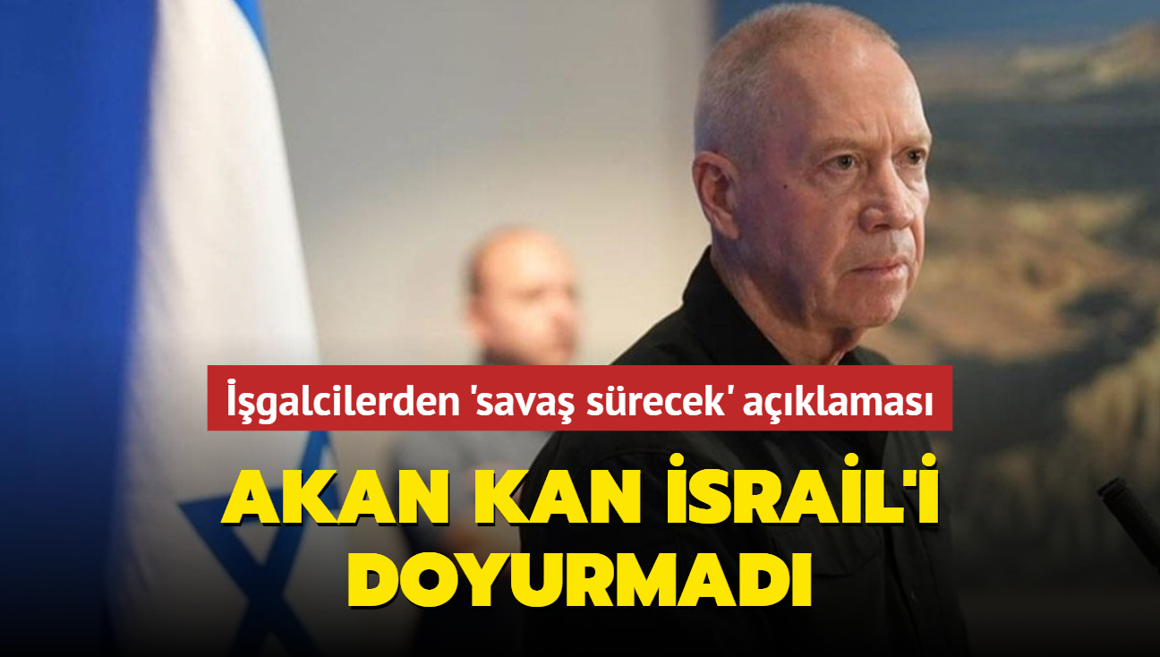 galcilerden 'sava srecek' aklamas... Akan kan srail'i doyurmad