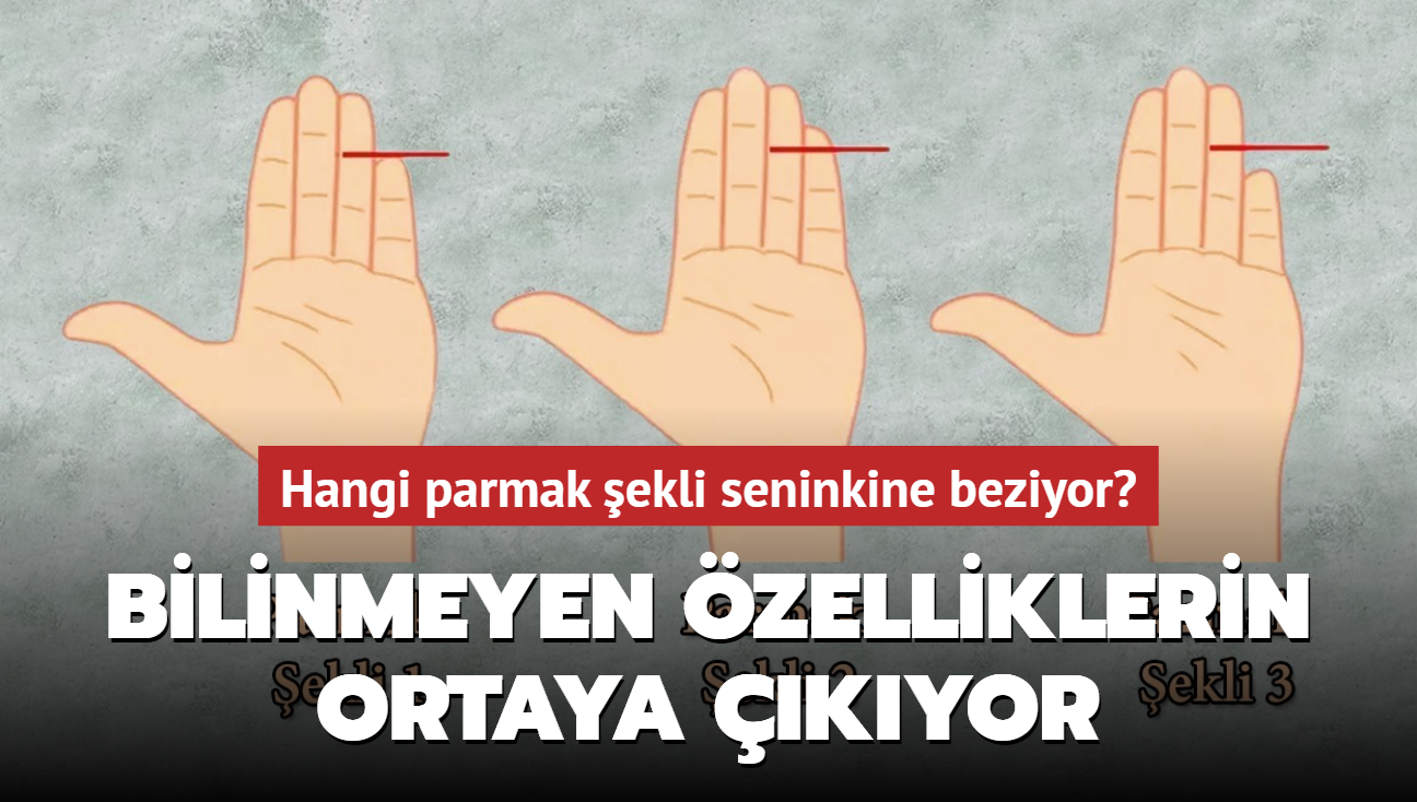 Kiilik testi: Hangi parmak ekli seninkine beziyor" Bilinmeyen zelliklerin ortaya kyor...