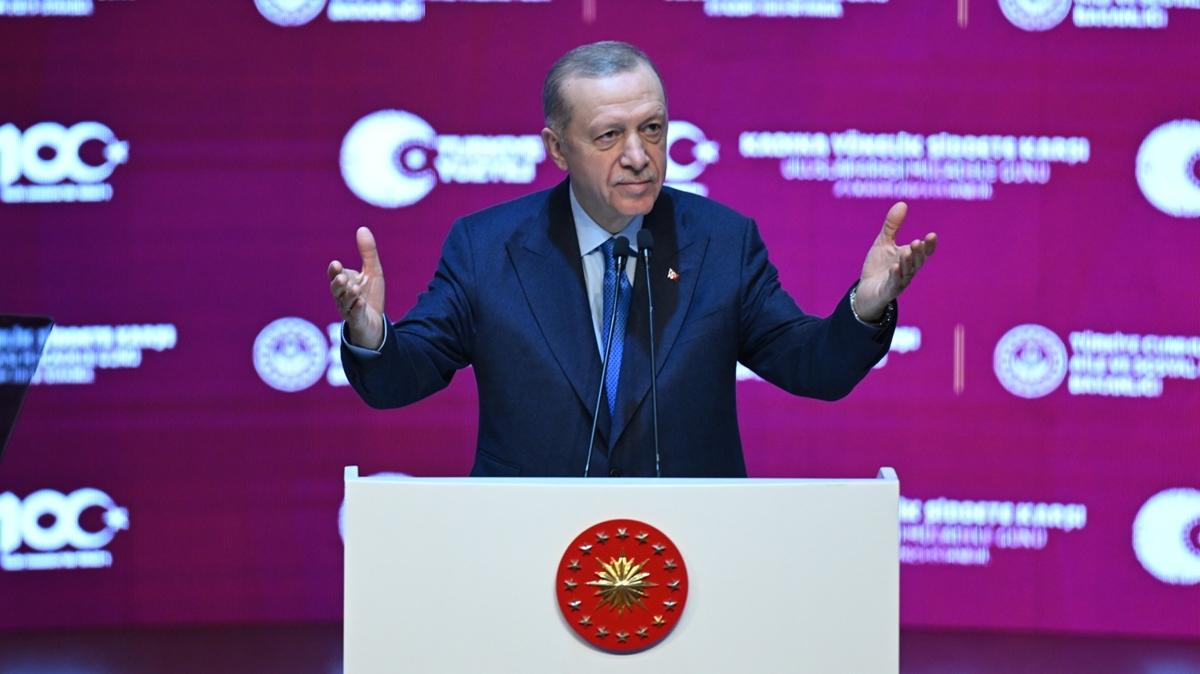 Bakan Erdoan, Kadna Ynelik iddetle Mcadele 2024 Yl Faaliyet Plan'n paylat