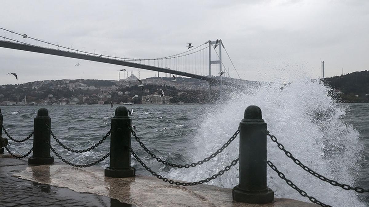 stanbul Valiliinden hava durumu bilanosu: 114 olaya mdahale edildi