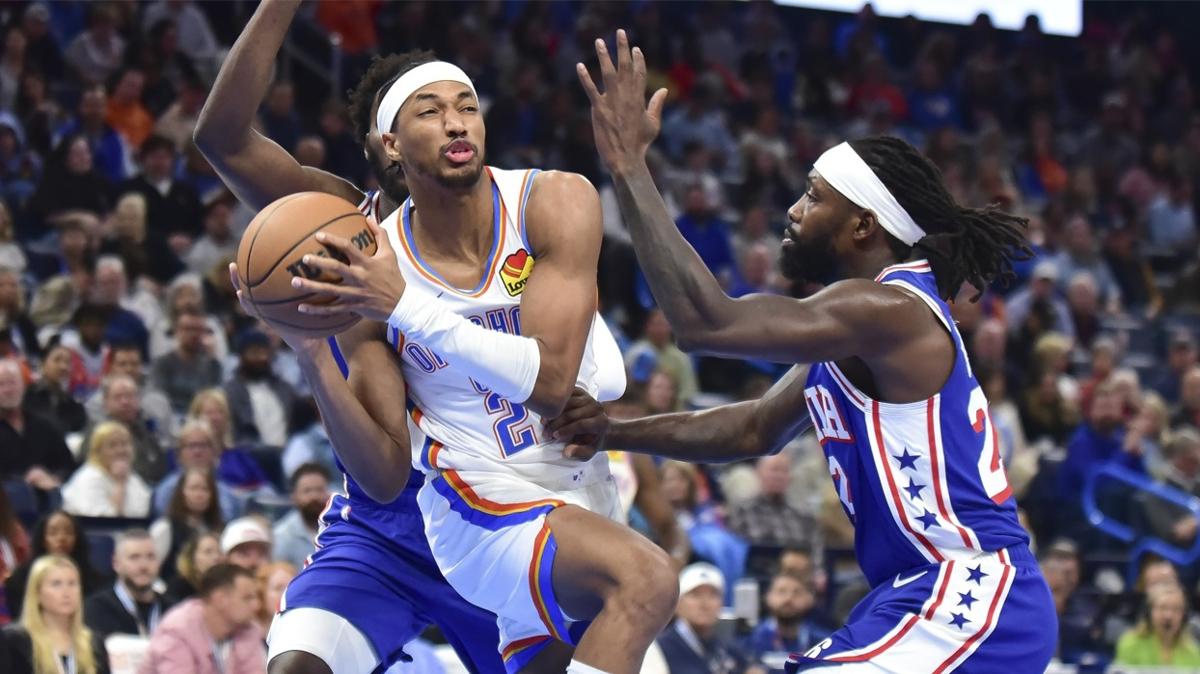 Thunder'n 6 malk galibiyet serisini 76ers sonlandrd