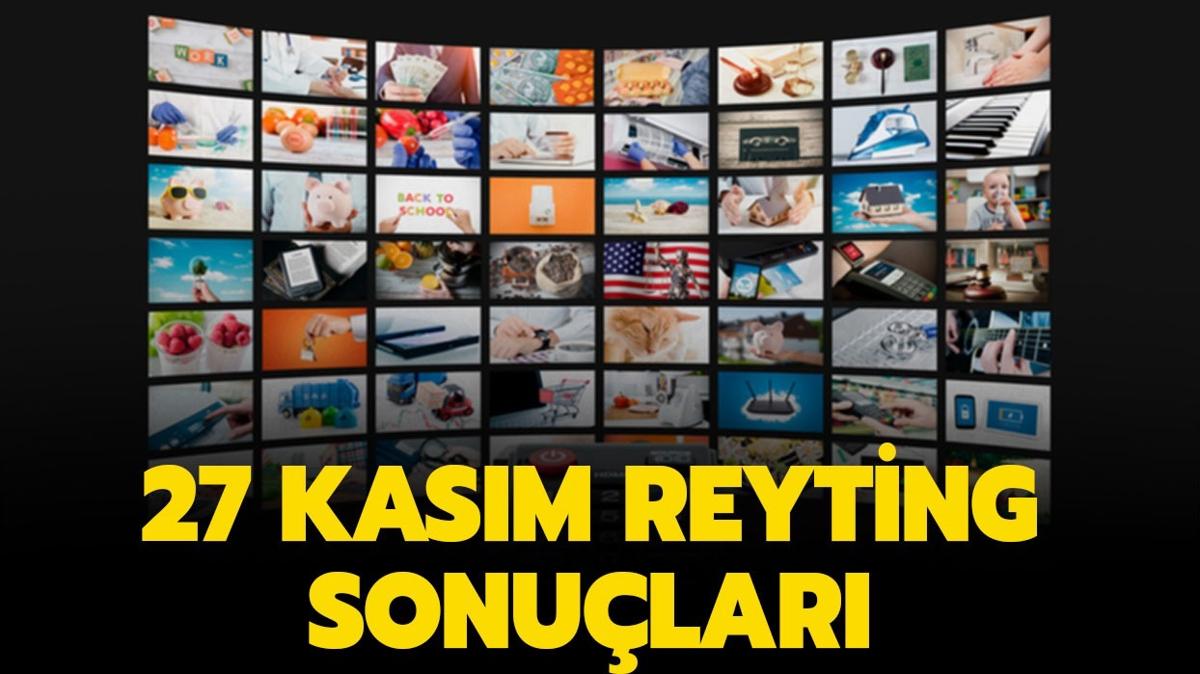 27 Kasm reyting sonular: Selahaddin Eyyubi, Safir, mer, Bambaka Biri reyting sralamas nasl"