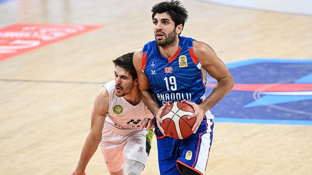 Anadolu Efes, evinde hata yapmad