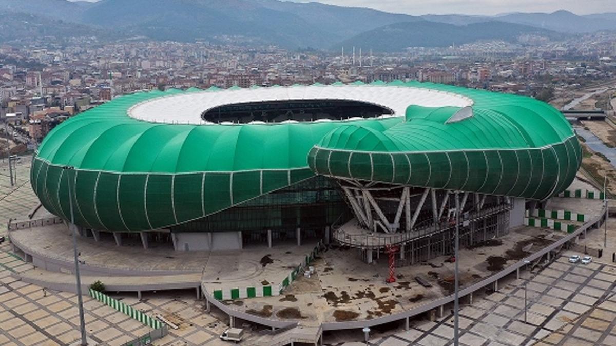 Bursaspor'un stadnn yeni ismi belli oldu