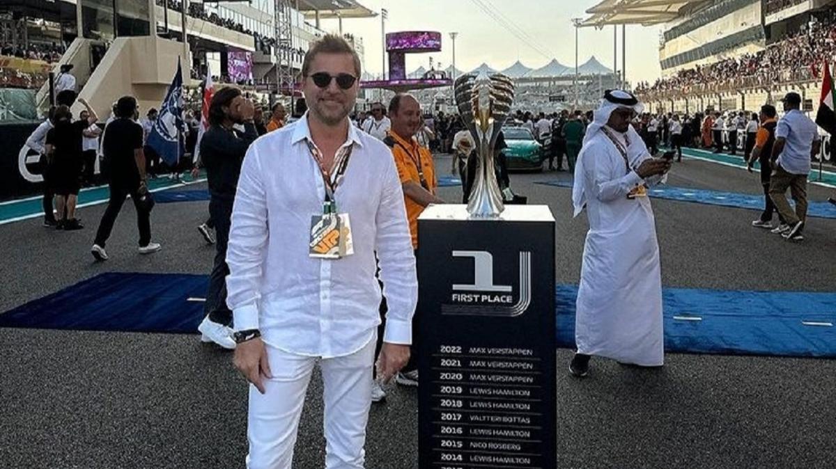 Engin Altan Dzyatan Abu Dabi'de Formula 1'i takip etti