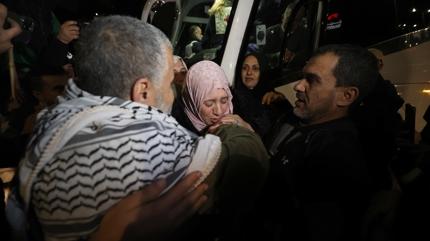 Serbest b�rak�lan Filistinli esir: Direni�in izinde kalaca��z