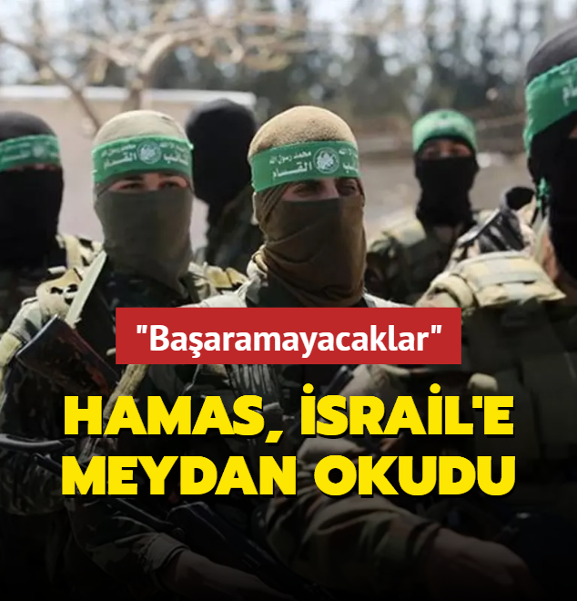 Hamas srail'e meydan okudu: Atekesten sonra da baaramayacak