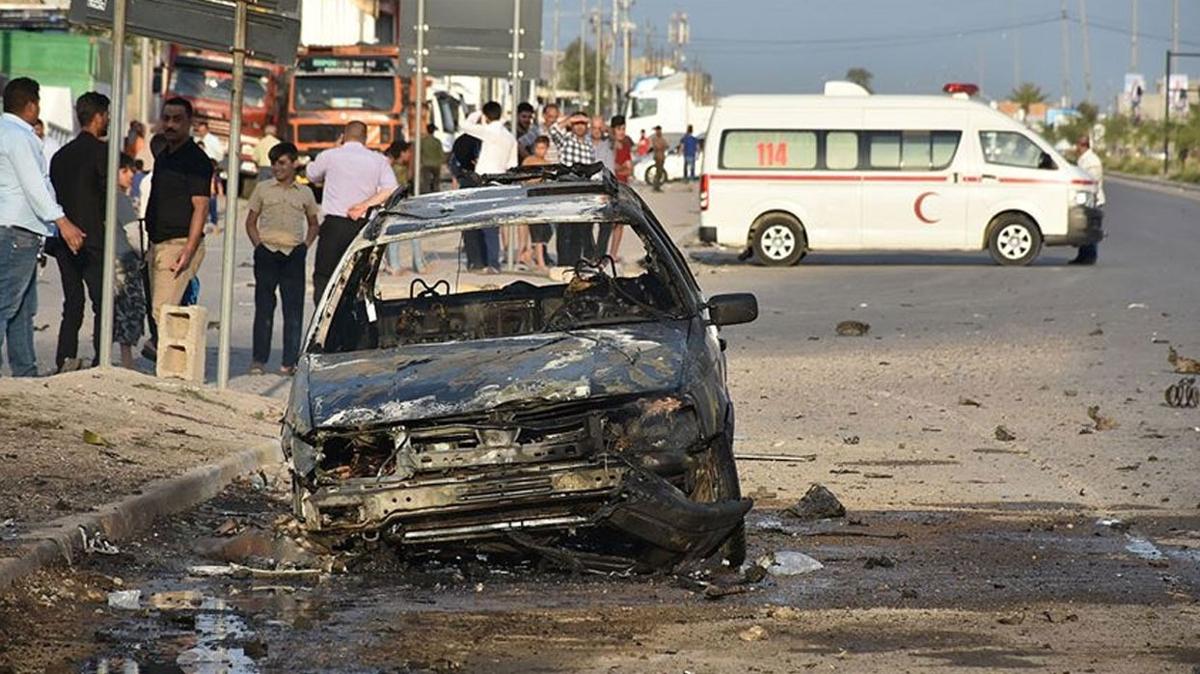 Irak'ta ifte bombal saldr: Mitingden dnen ara konvoyu hedef alnd