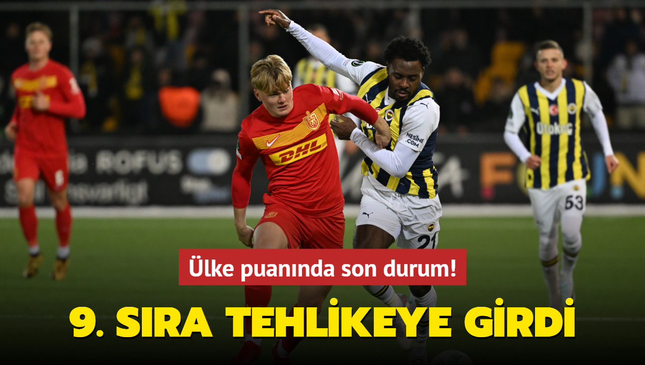 lke puannda son durum! 9. sra tehlikeye girdi