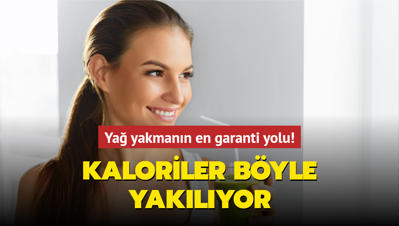 Ya yakmann en garanti yolu! Kaloriler byle yaklyor