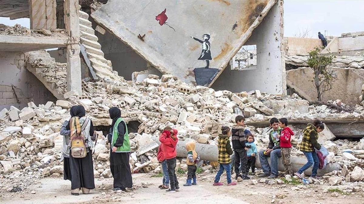 Suriye ordusu okulu bombalad