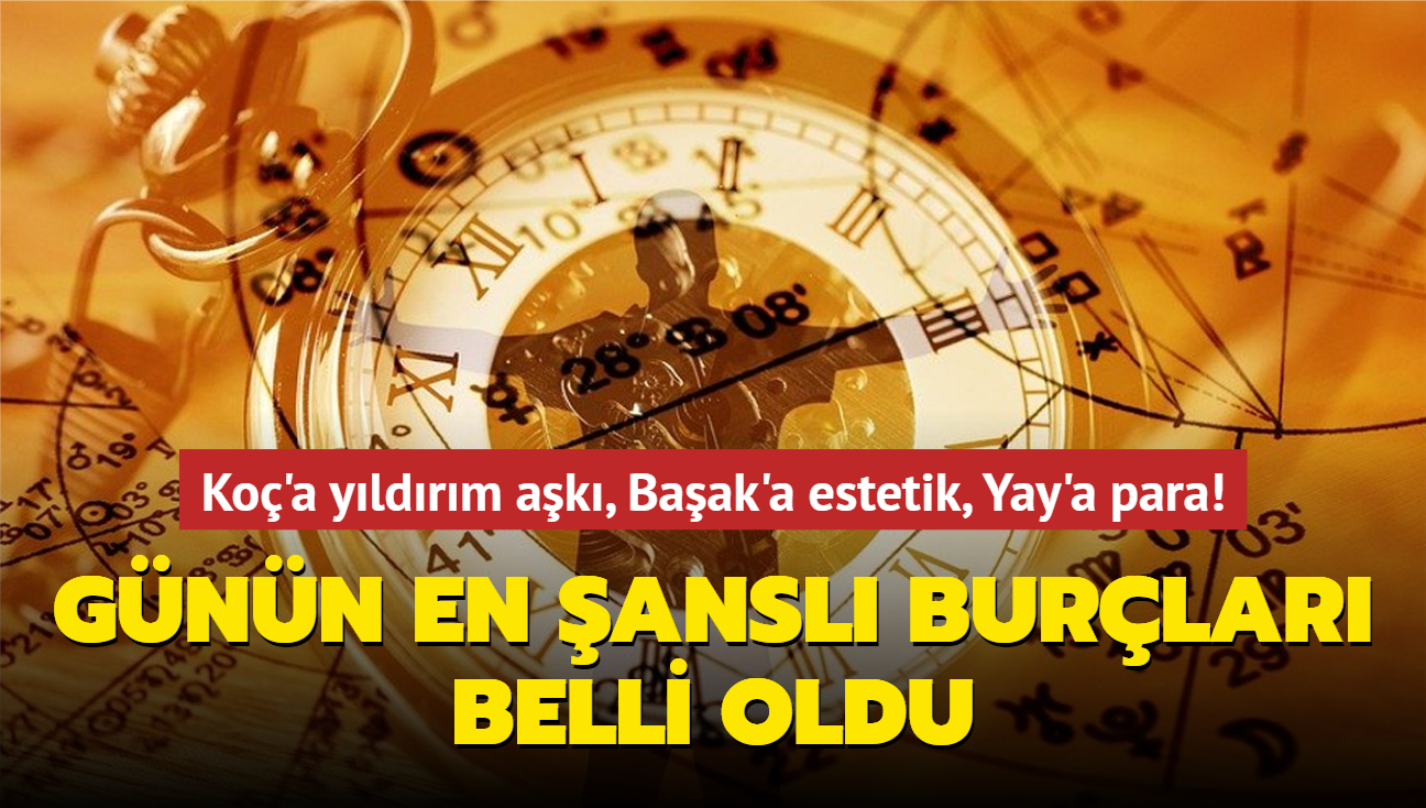 Ko'a yldrm ak, Baak'a estetik, Yay'a para! Gnn en ansl burlar belli oldu! Frsatlar yamur gibi yayor