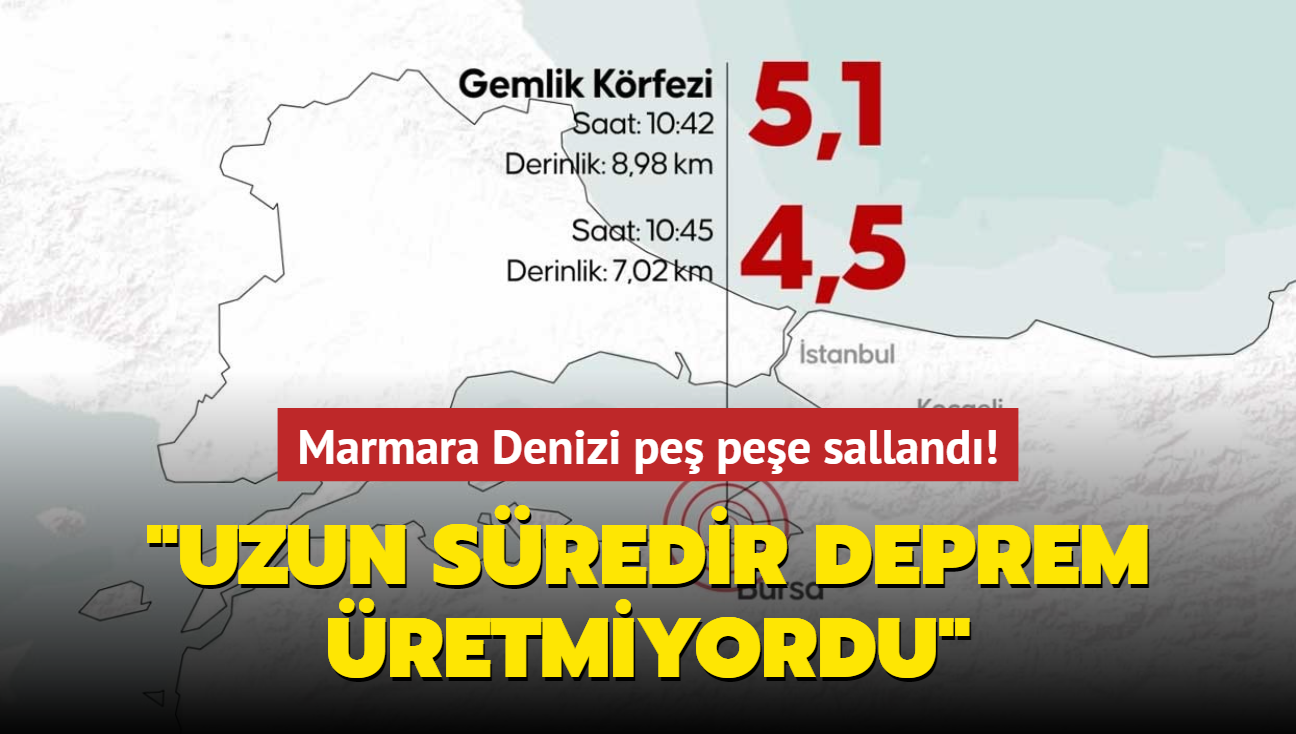 Marmara'daki deprem stanbul'u etkileyecek fay zerinde deil