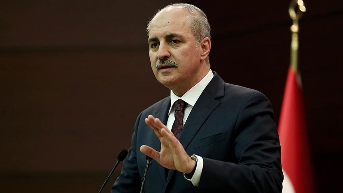 TBMM Bakan Kurtulmu'tan Sinanolu ile Davran'a "Filistin" teekkr 