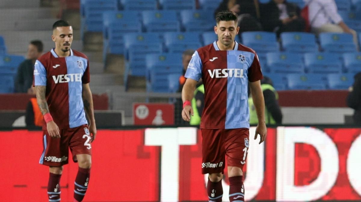 Trabzonspor evinde 231 gn sonra gol atamad