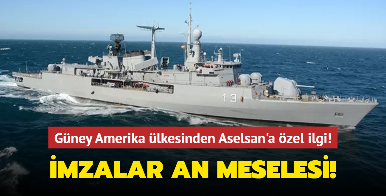 Gney Amerika lkesinden Aselsan'a zel ilgi! mzalar an meselesi!