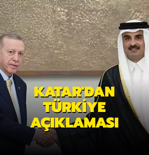 Katar'dan Türkiye ile iş birliği açıklaması