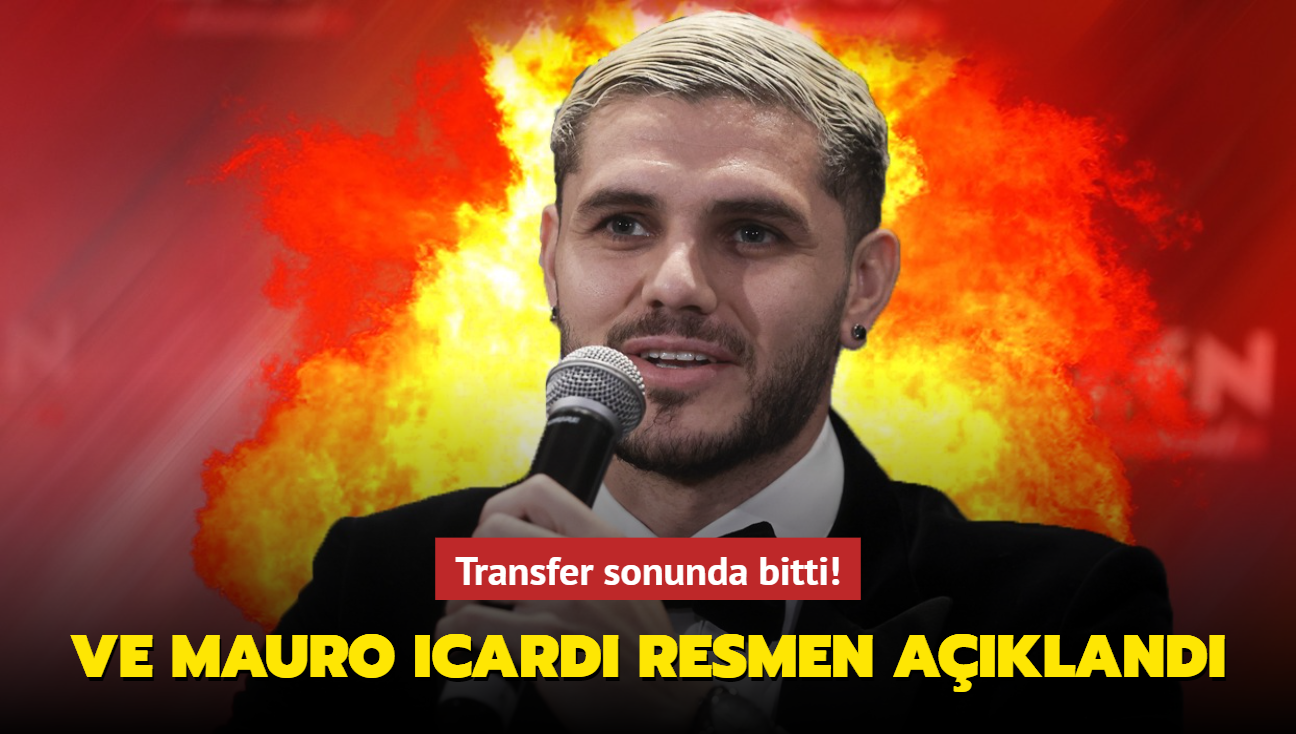 Ve Mauro Icardi resmen akland! Transfer sonunda bitti...