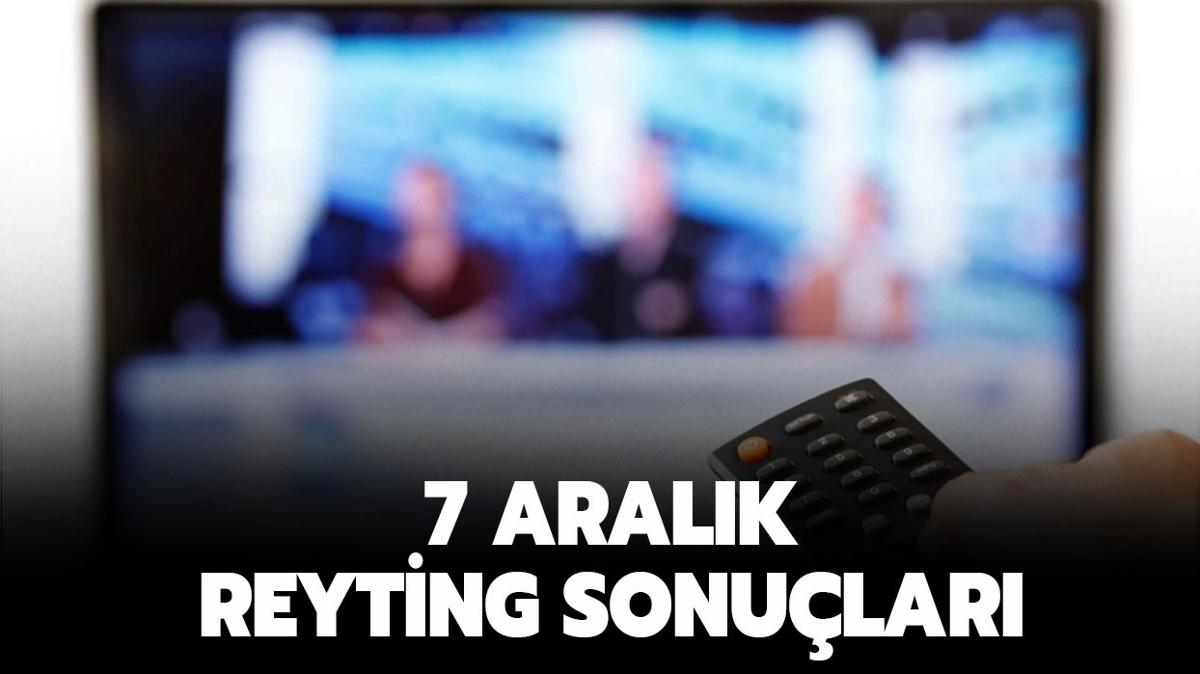 Hudutsuz Sevda, Sakla Beni, Aldatmak, MasterChef reytinglerde kim birinci" 7 Aralk reyting sonular akland m"