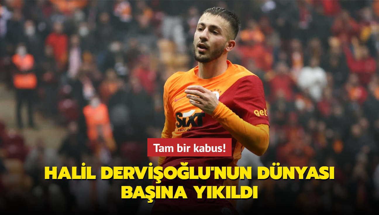 Tam bir kabus! Halil Derviolu'nun dnyas bana ykld...