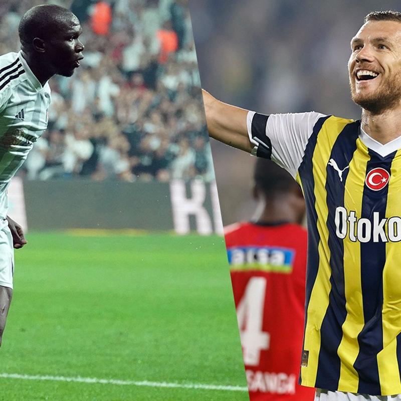 Gzler Aboubakar ve Dzeko'da