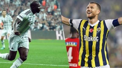 Gzler Aboubakar ve Dzeko'da