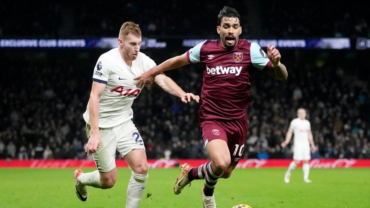 West Ham United, Tottenham' 2 golle devirdi