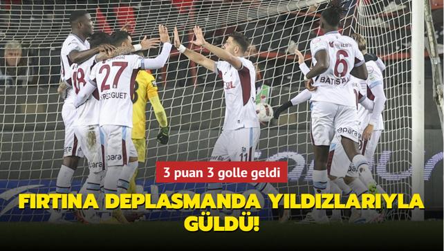 MA SONUCU: Gaziantep FK 1-3 Trabzonspor