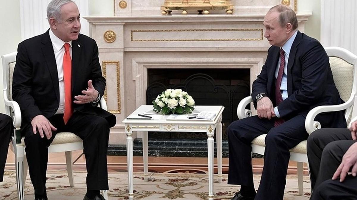 Netanyahu'dan, Moskova-Tahran yaknlamasna tepki