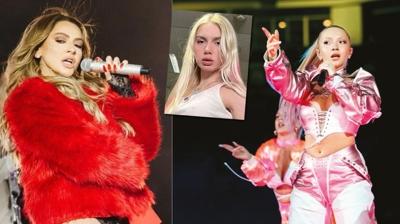Sahnede 'Hadise' kt! Ece Sekin alnd, Aleyna Tilki'ye gnderme olarak yorumland