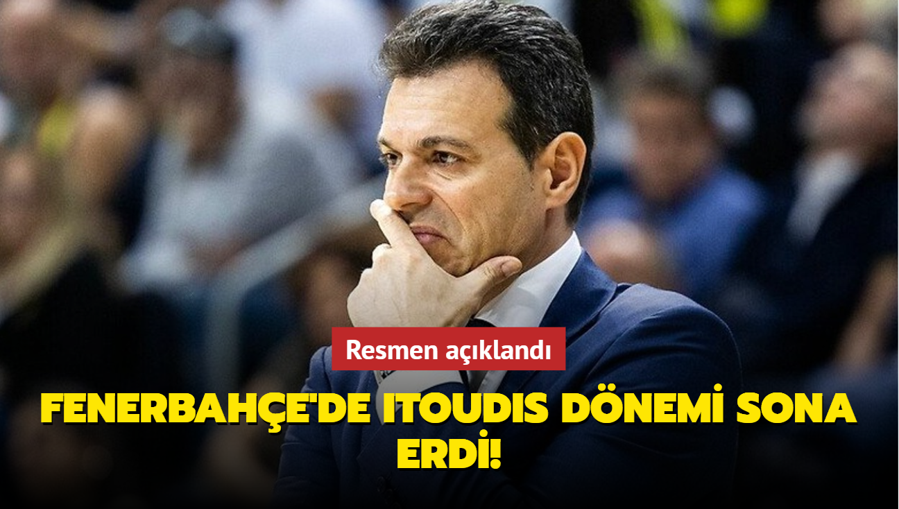 Fenerbahe'de Dimitris Itoudis dnemi sona erdi!