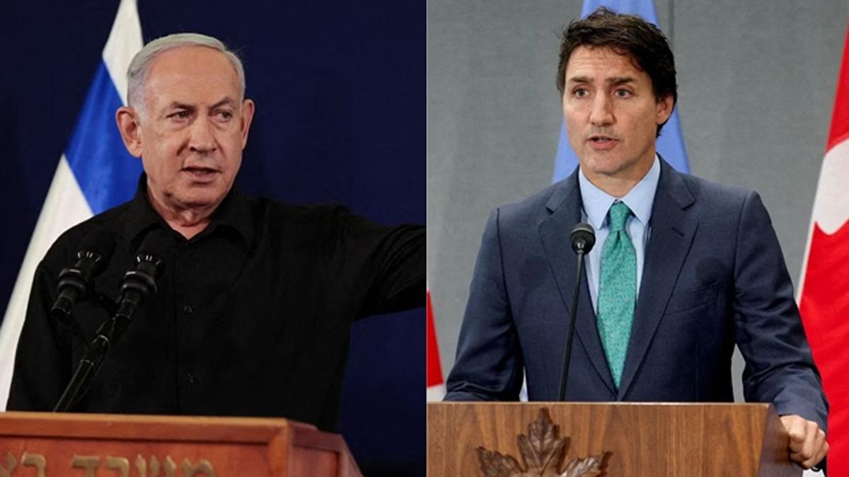 Trudeau'dan Netanyahu'ya ar