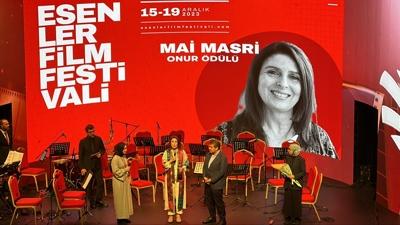 Filistinli ynetmen Mai Masri'ye 4. Esenler Film Festivali'nden onur dl