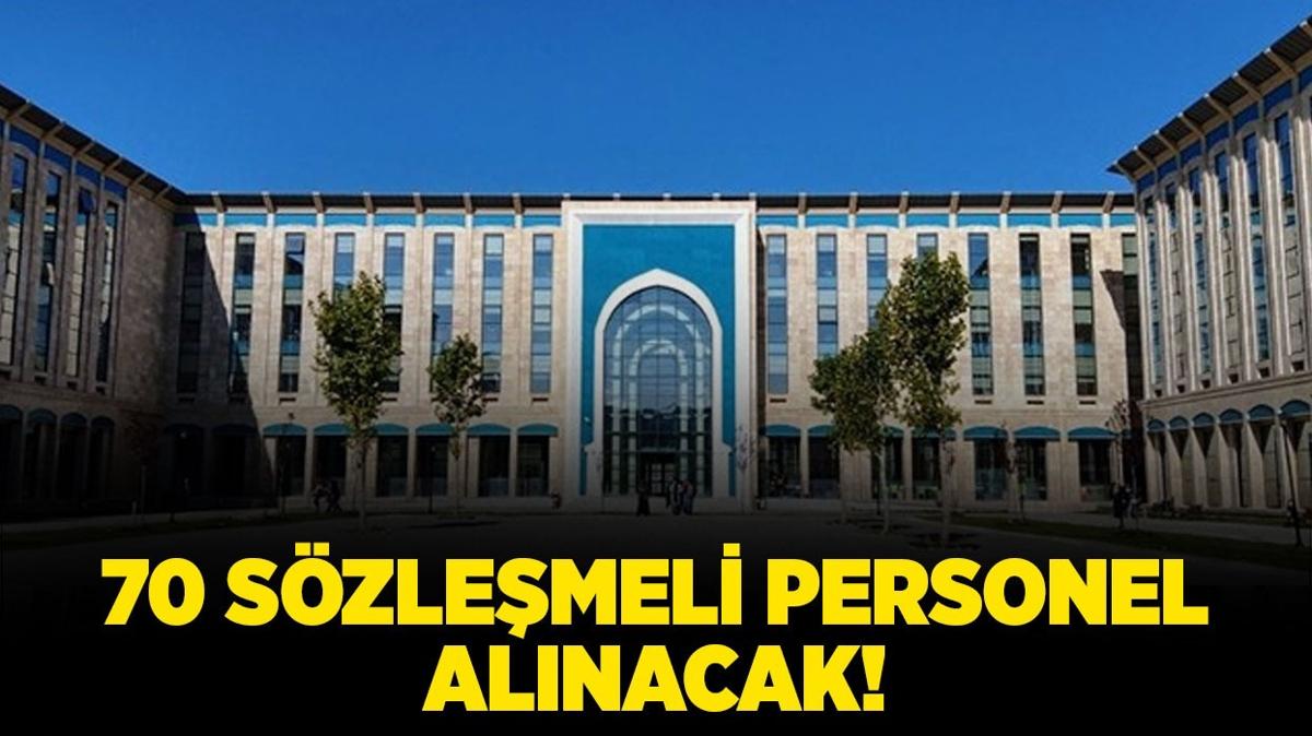 Ankara Yldrm Beyazt niversitesi 70 Szlemeli Personel alacak!