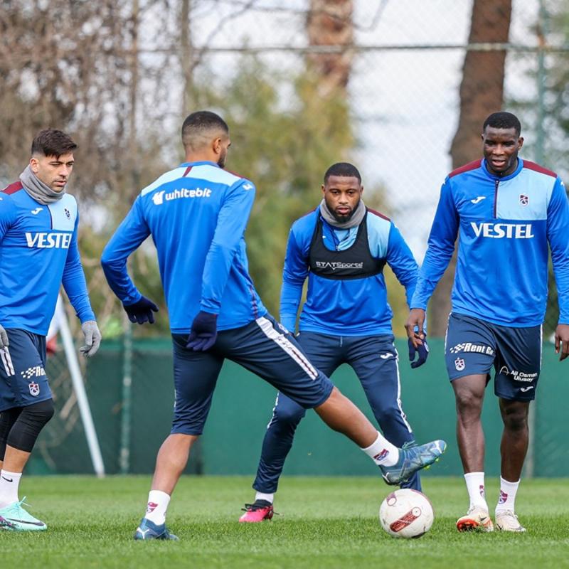 Trabzonspor'da stanbulspor mesaisi sona erdi
