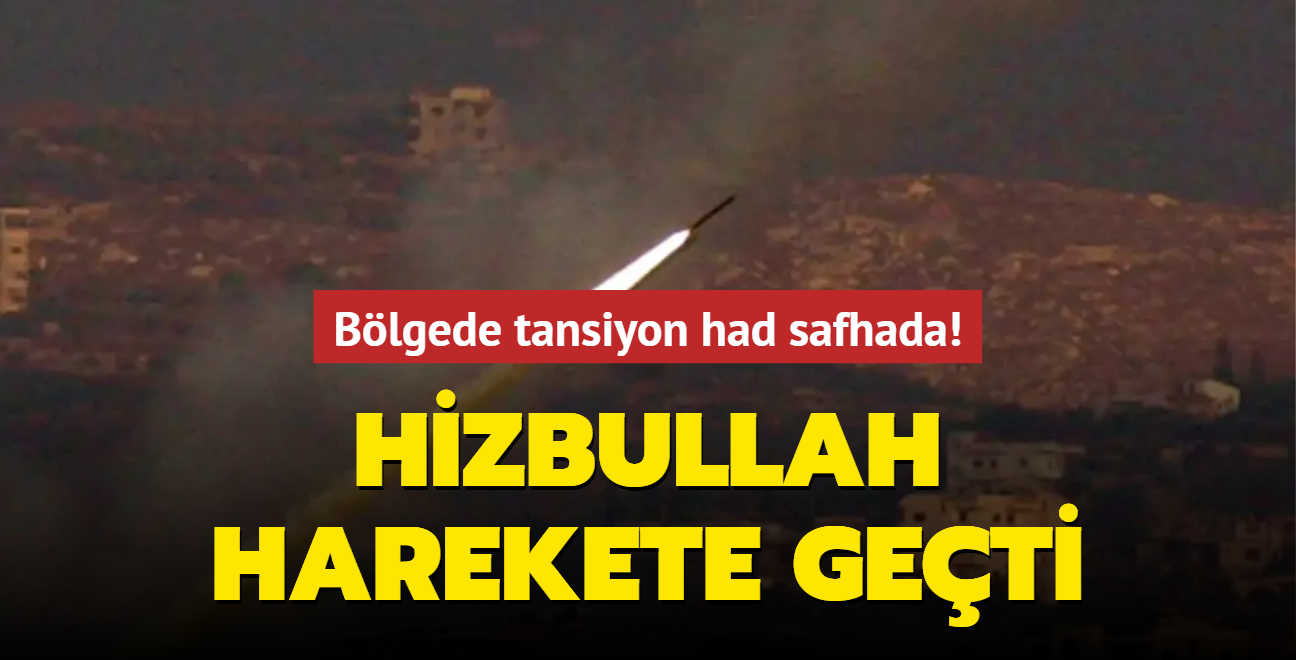 Blgede tansiyon had safhada! Hizbullah harekete geti