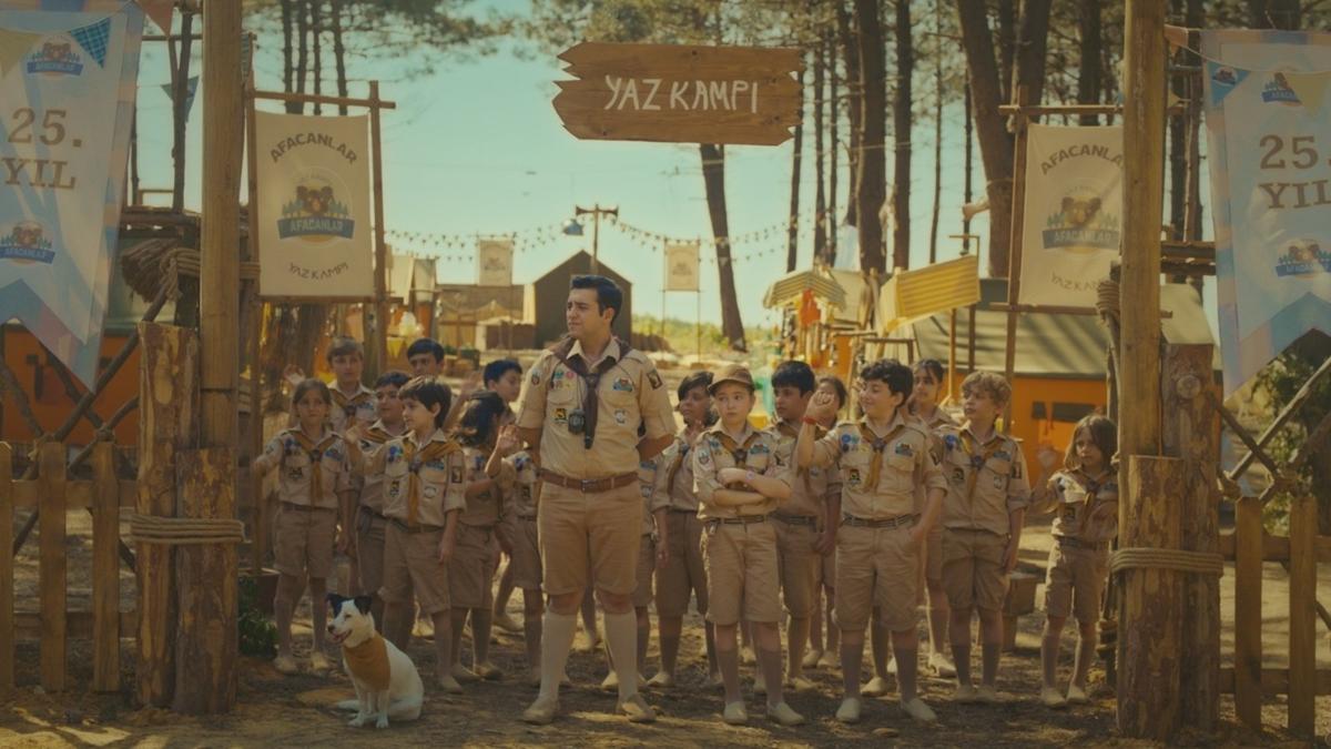afacanlar kampta magazin film fotoraflar resimleri
