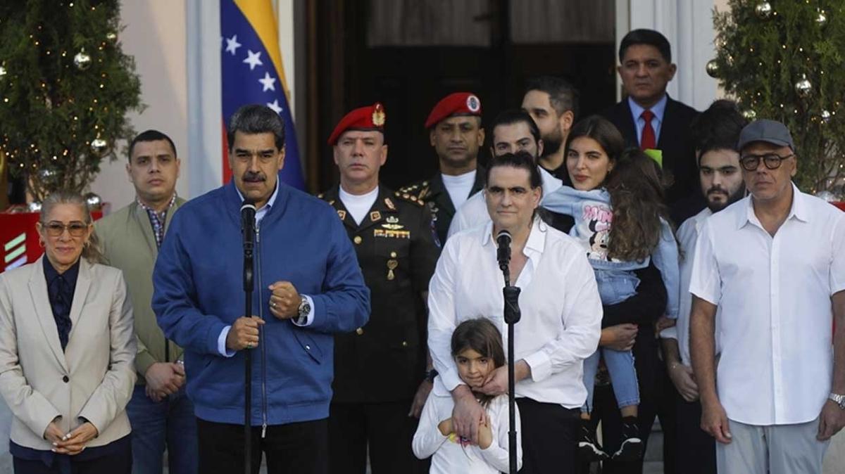 ABD ile Venezuela arasnda mahkum takas anlamas
