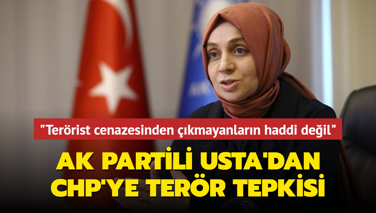 AK Partili Usta'dan CHP'ye terr tepkisi... "Terrist cenazesinden kmayanlarn haddi deil"