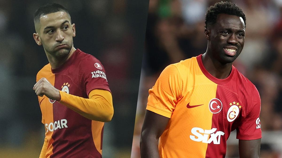 galatasaray hakim ziyech davinson sanchez fotoraflar resimleri