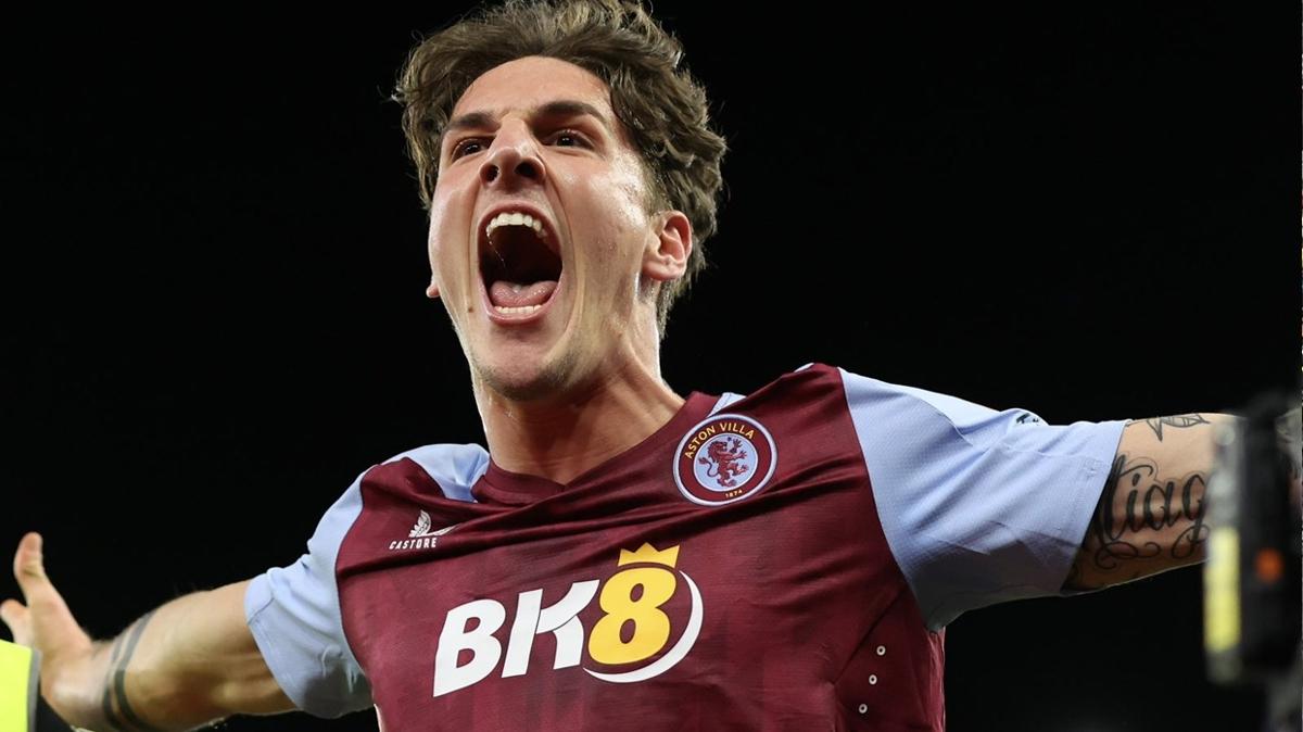 zaniolo aston villa premier lig fotoraflar resimleri