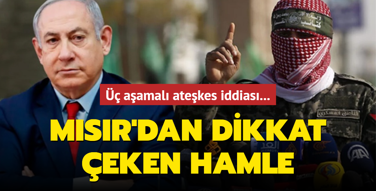 Msr'dan dikkat eken hamle: Hamas ile srail arasnda  aamal atekes iddias!