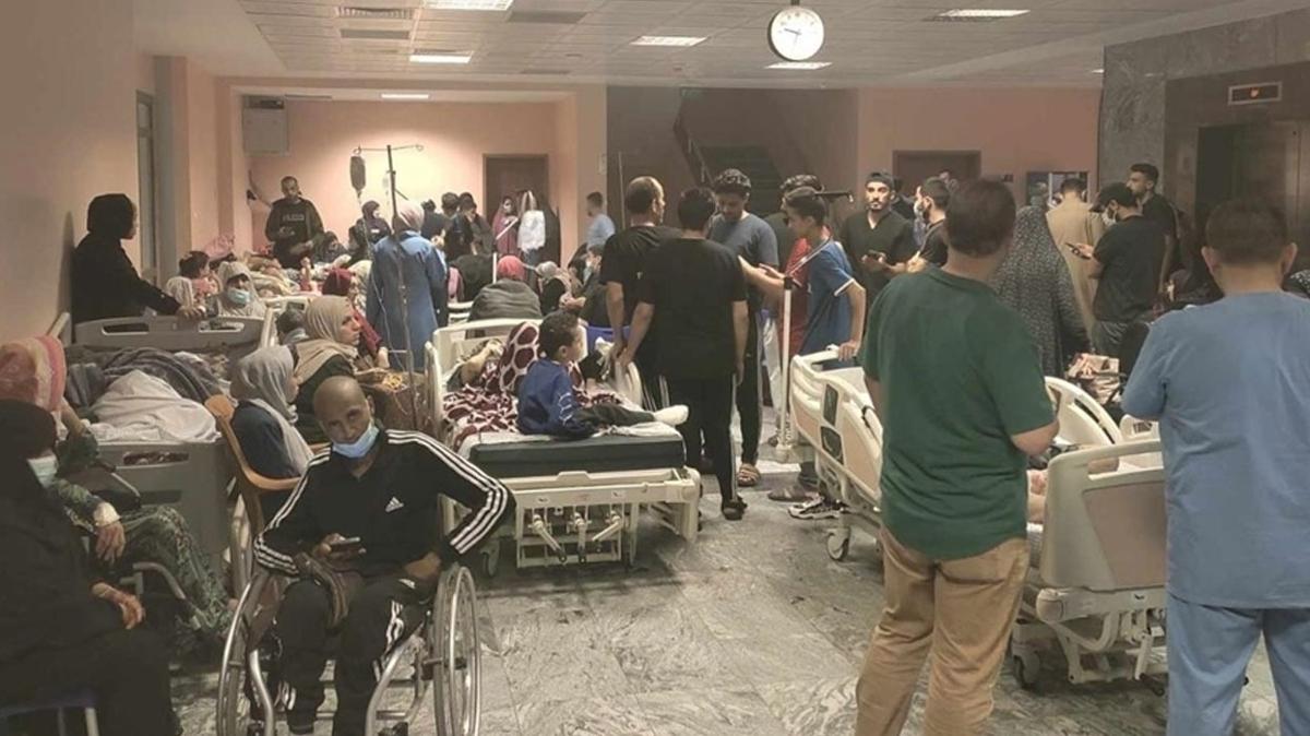 El-Ehli Baptist ve ifa hastanelerindeki 34 yaral Gazze'nin gneydeki hastanelere nakledildi