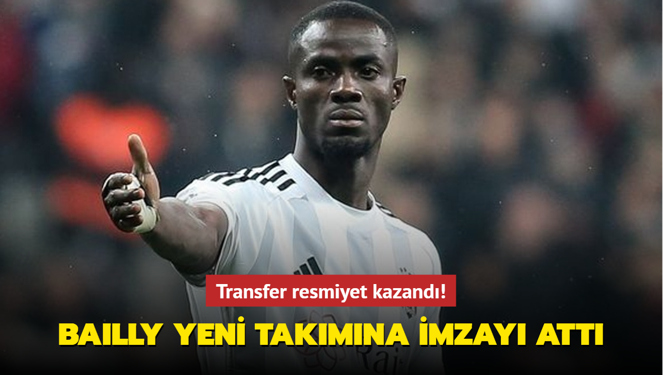 Transfer resmiyet kazand! Eric Bailly yeni takmna imzay att