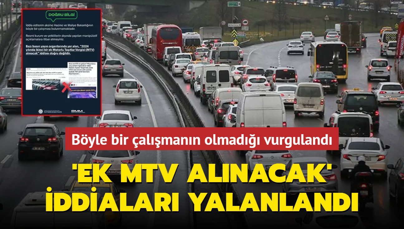 'Ek MTV alnacak' iddialar yalanland... Byle bir almann olmad vurguland 