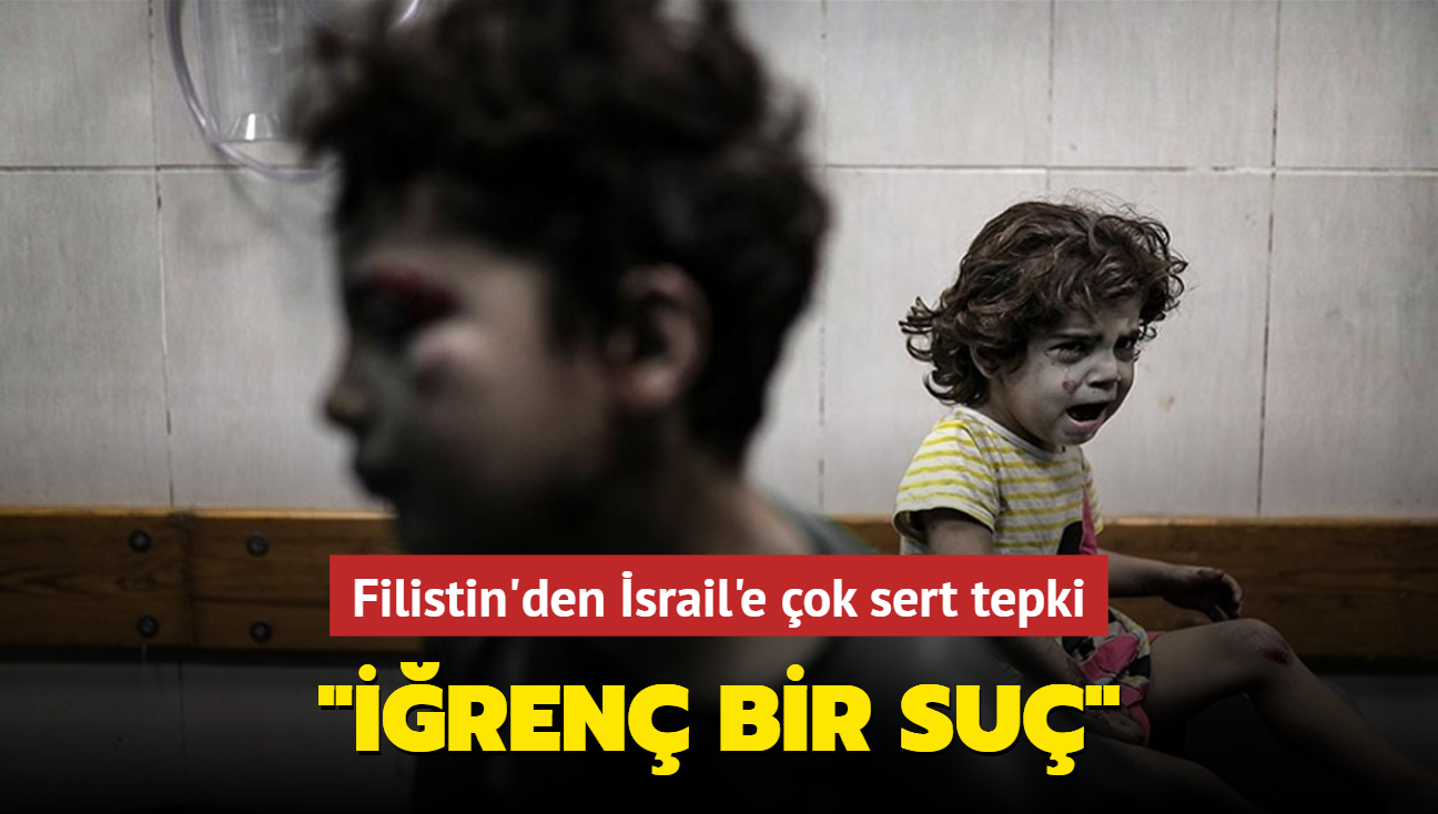 Filistin'den srail'e ok sert tepki... "ren bir su"