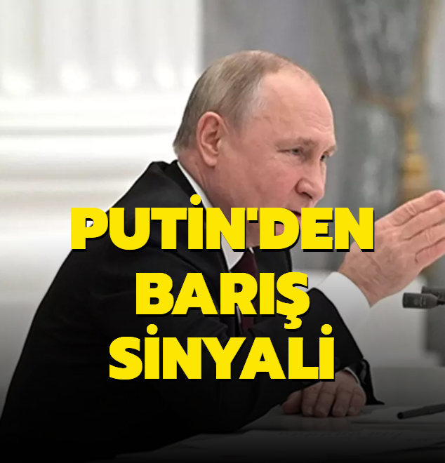 Putin'den bar sinyali: Sonsuza dek savamak gibi bir arzumuz yok