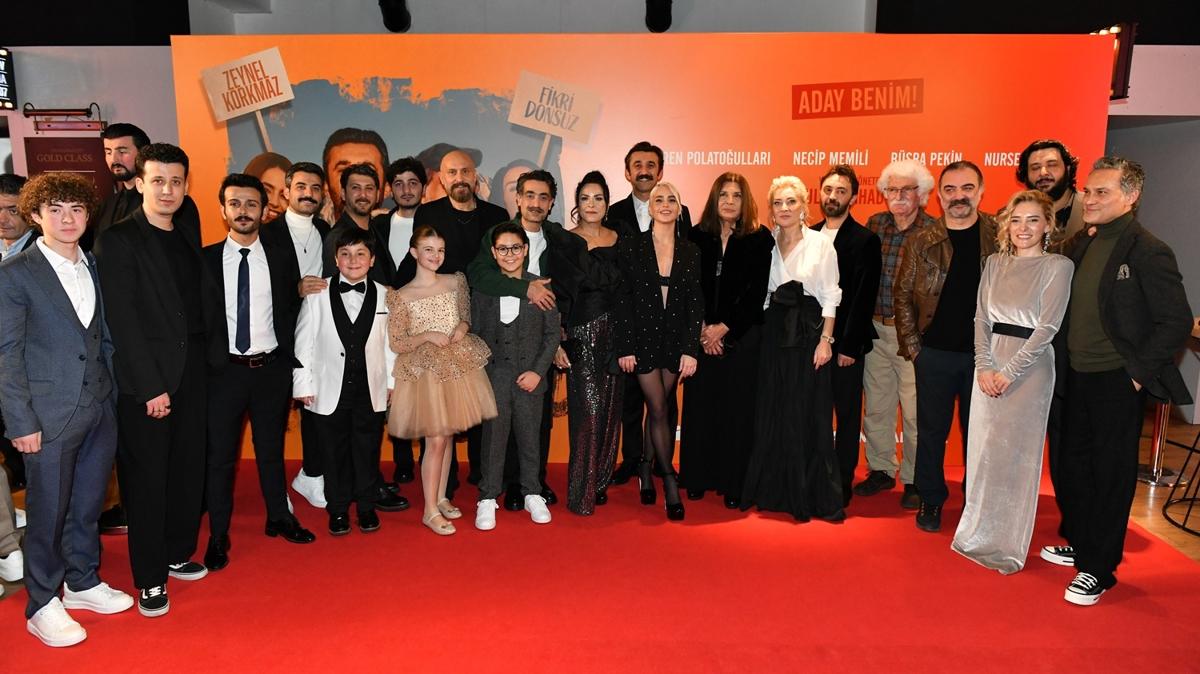 Bakan filmi gala gsterimiyle seyircileri gldrd