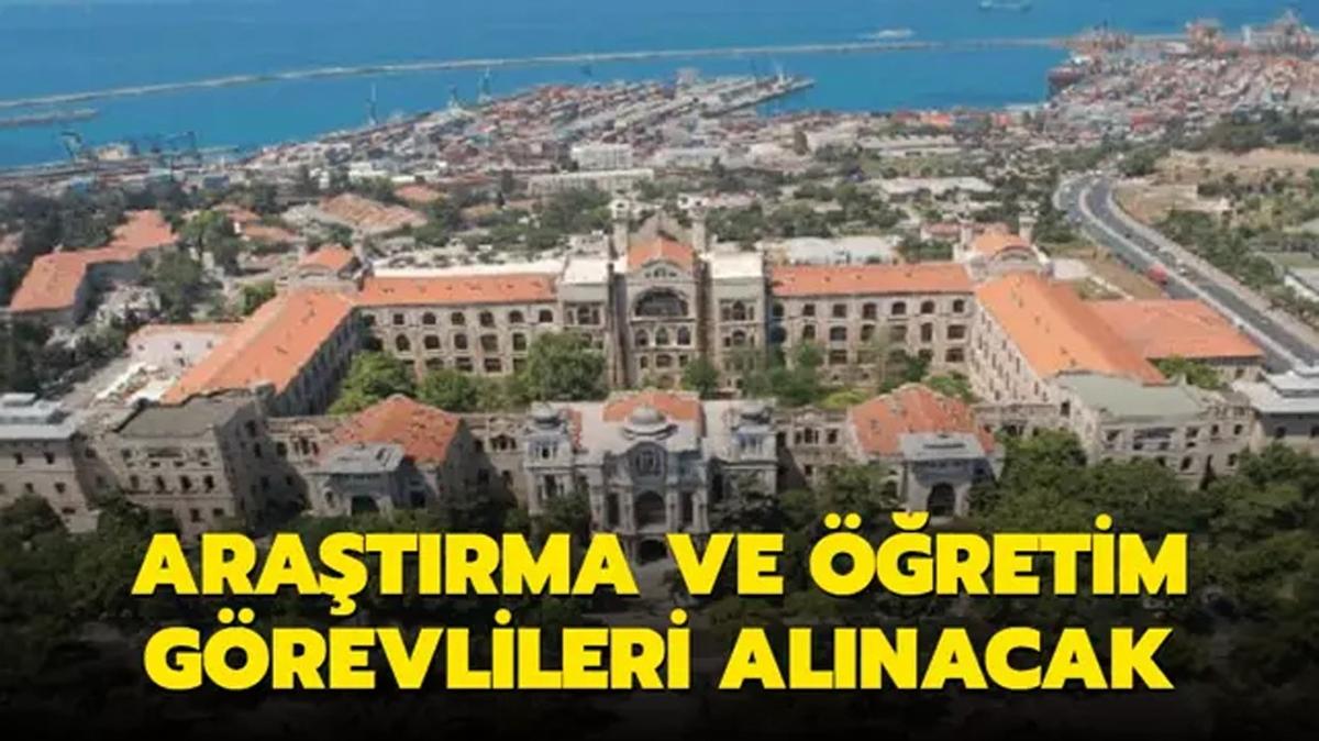 Marmara niversitesi Aratrma ve retim Grevlileri alacak