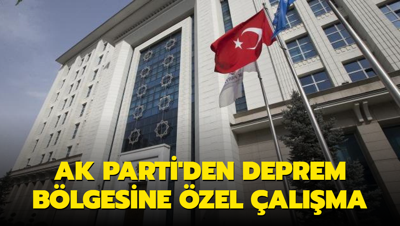 AK Parti'den deprem blgesine zel alma